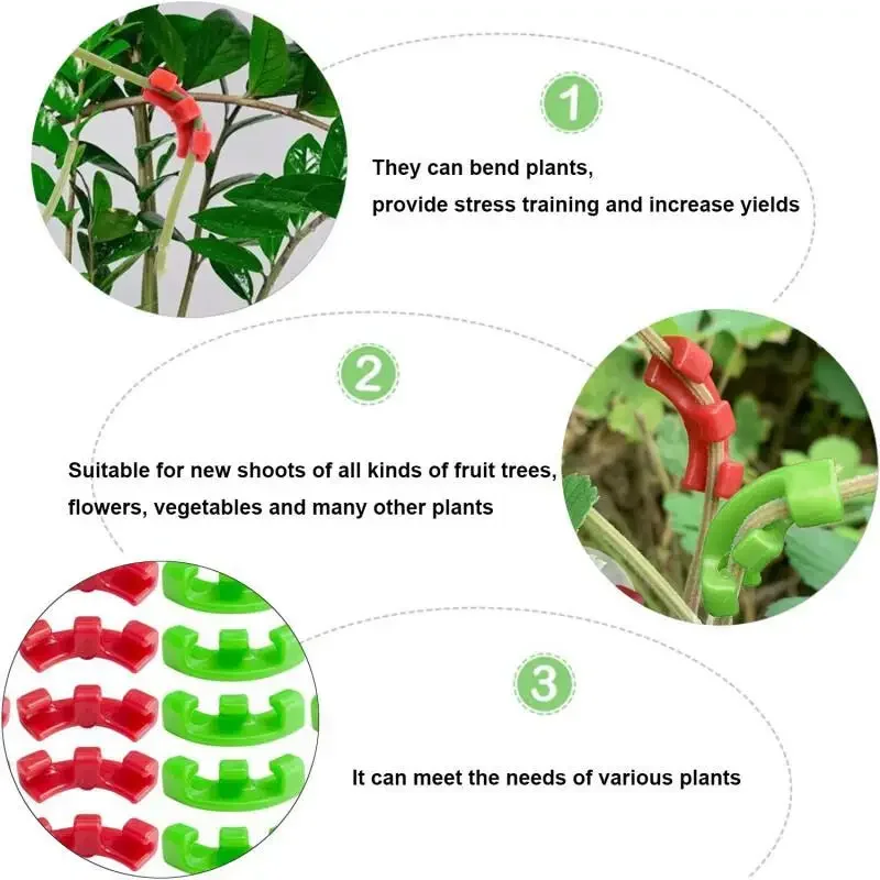10-100 pièces Clips de pliage  - Plant Parent Tools avis et prix