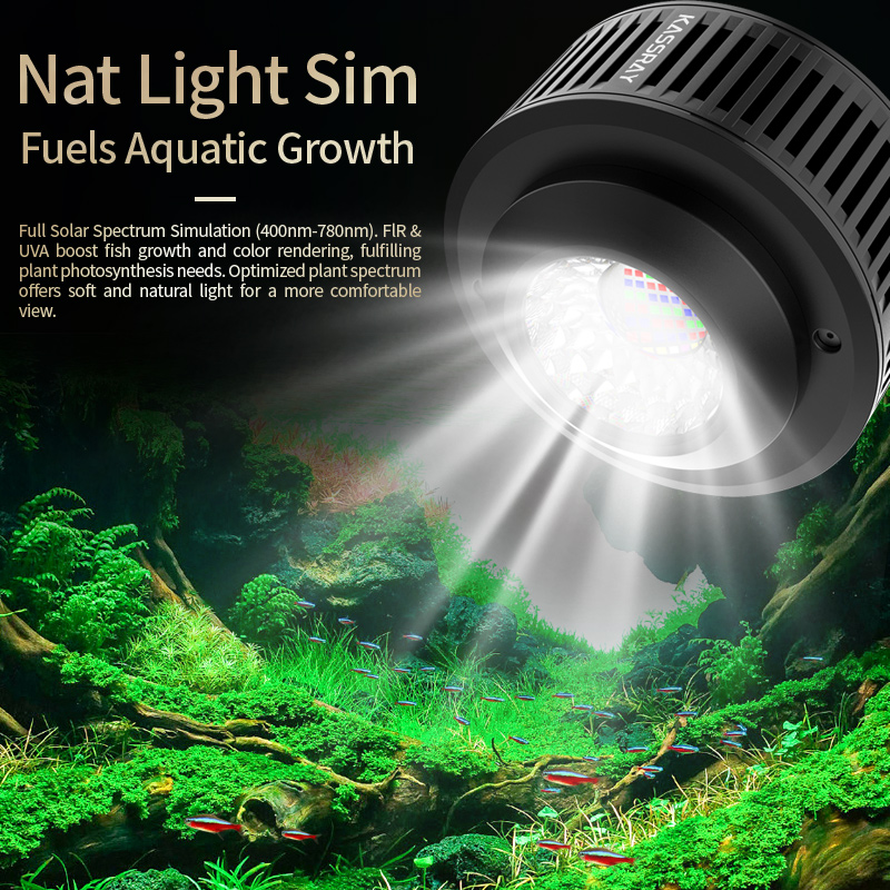 Lampe pour aquarium KASSRAY K5 - Plant Parent App avis et prix