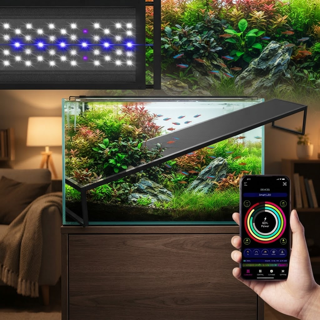 Lampe d'aquarium de luxe écolo - Plant Parent App avis et prix