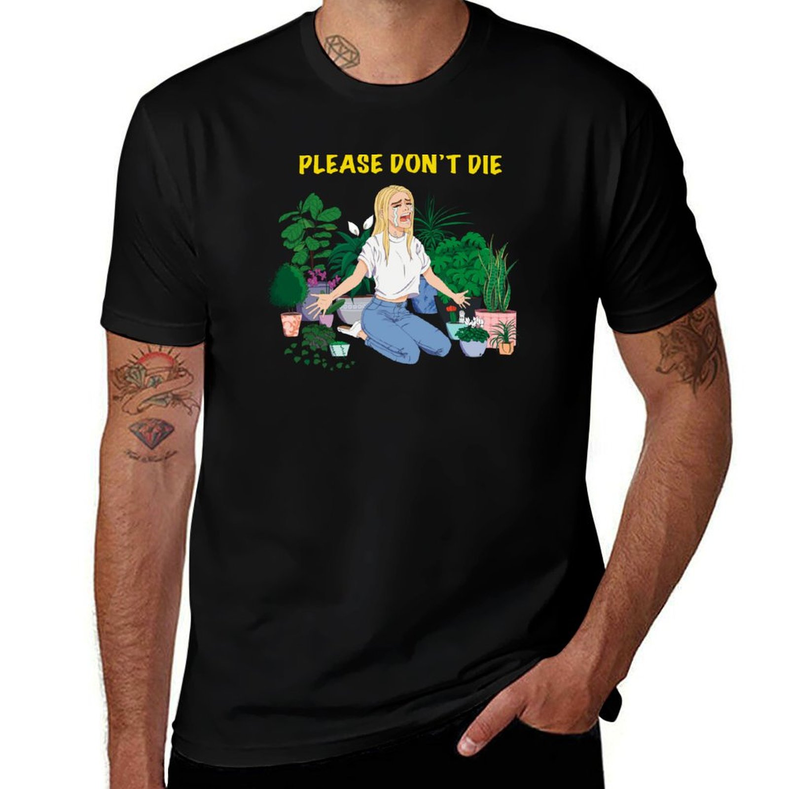 T-shirt à manches courtes rési - Plant Parent Shirt avis et prix